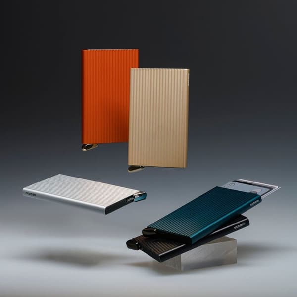 SECRID cardholders displayed