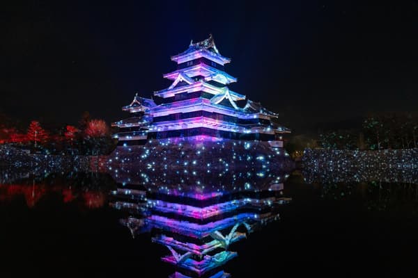 National Treasure Matsumoto Castle Tower Projection Mapping 2025-2026