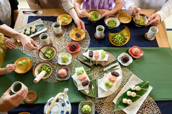 旅館提供毛豆泥體驗的所有食材,賓客可無負擔地享受正宗製作樂趣