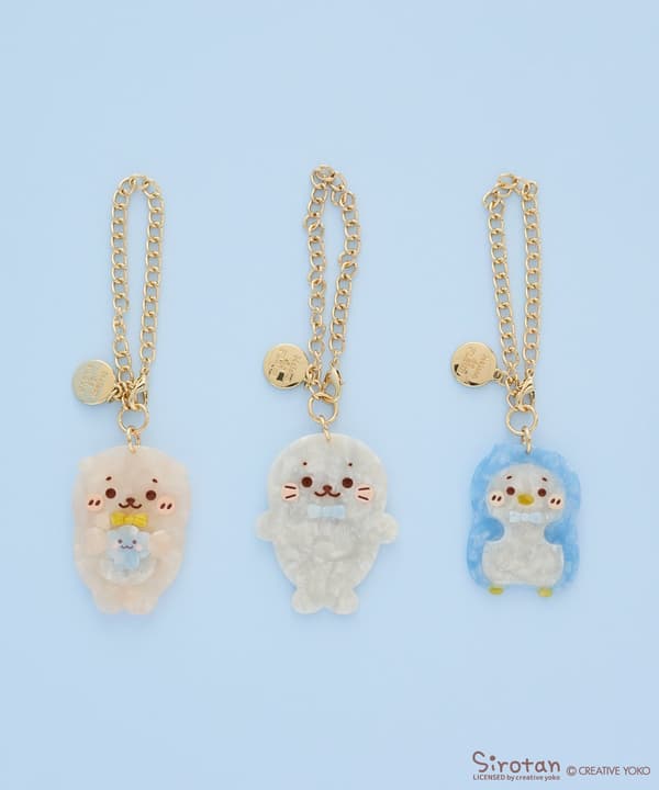 SIROTAN, Rakko Inu, and Ramune Acetate Charms