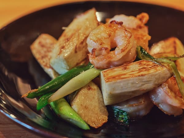 Plato de temporada en GOU Shinjuku