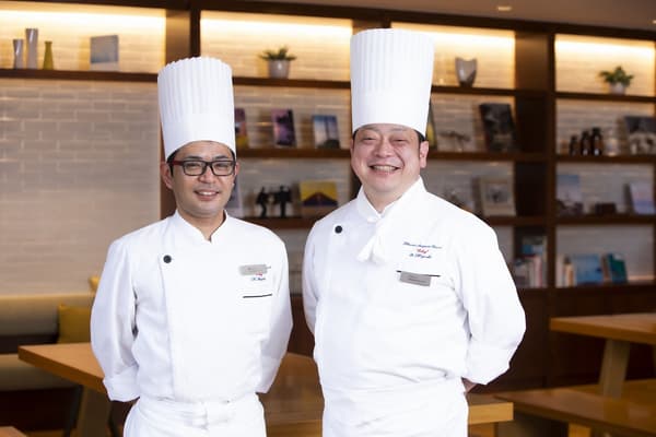 (Left) Katsunori Fujita (Right) Masato Hiyoshi