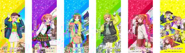 All 6 types of limited collaboration wallpapers