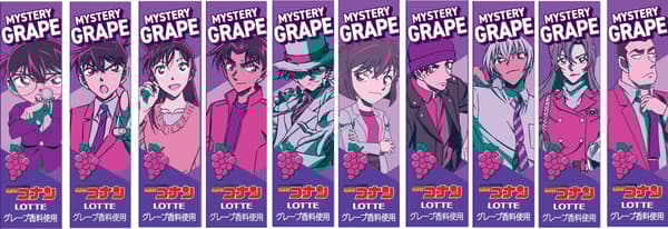 名偵探柯南口香糖包裝設計