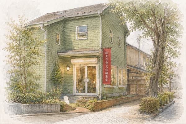 Jindaiji Shokubunka Henshu-shitsu, where Kakudaishi Dorayaki is sold