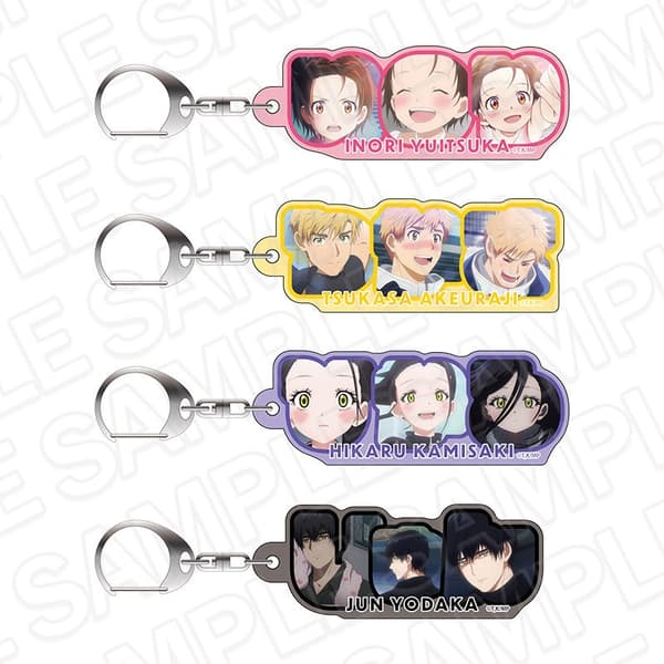 亚克力姓名钥匙扣