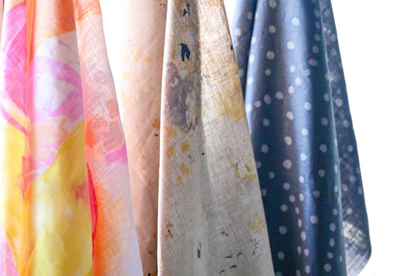 当地纺织设计师伊藤尚美的“nani IRO”品牌亚麻面料