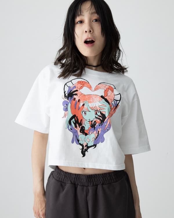 Kae Tanaka Cropped T-shirt