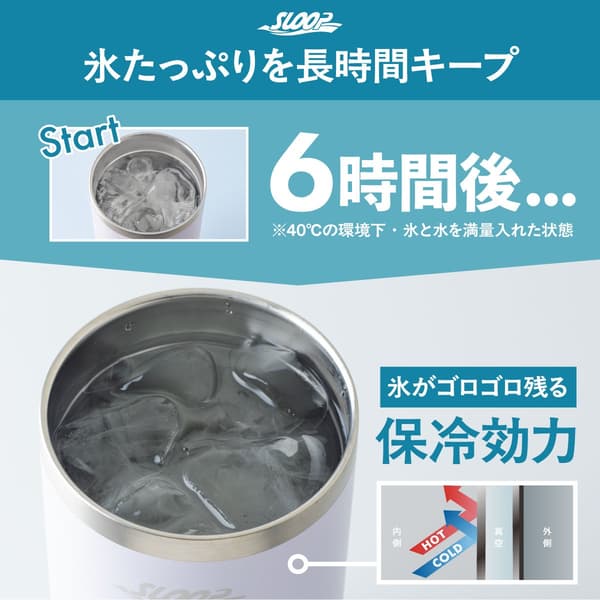 SLOOP 保溫杯冰塊保留