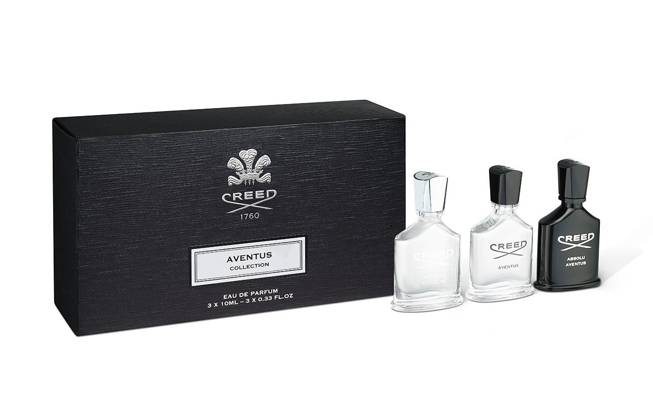 Aventus Collection — 3 fragancias × 10mL cada una, ¥37,400 (impuestos incluidos)