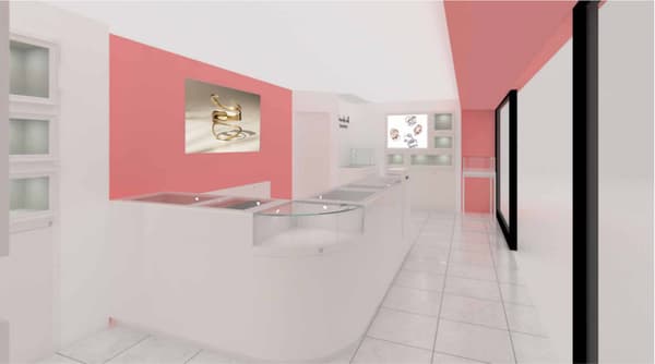 Pandora 阪急大阪梅田站店內裝