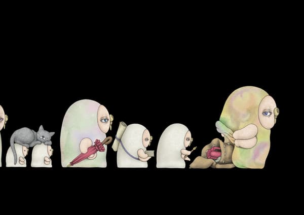 出发的准备 — 装裱原画与印刷版