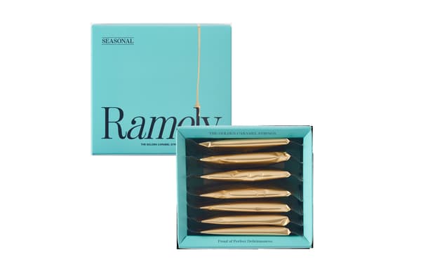 솔티 캐러멜 쿠키 클로즈업