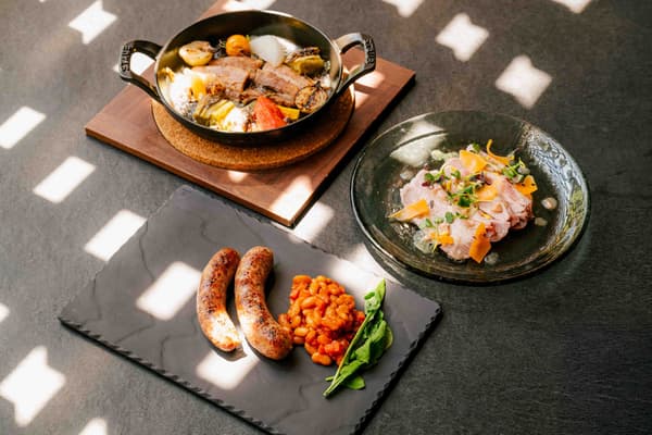 「常陸之輝」豬肉三重奏開胃菜