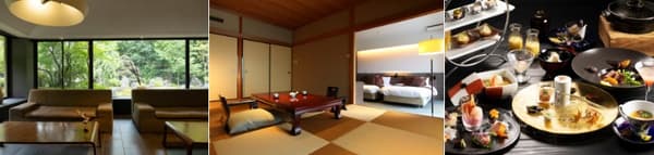 Lounge, kamar tamu, dan kuliner di Kitanokaze Saryo