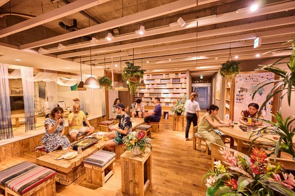 Yuntaku lounge at Chura Cucule Ishigaki Island