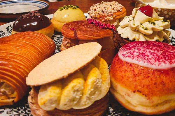 Fastelavnsbolle display