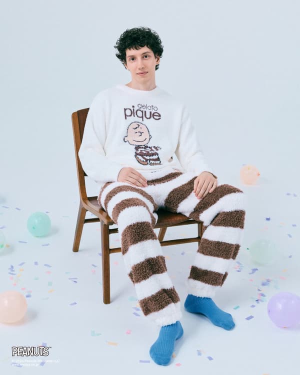 PEANUTS meets GELATO PIQUE knit series