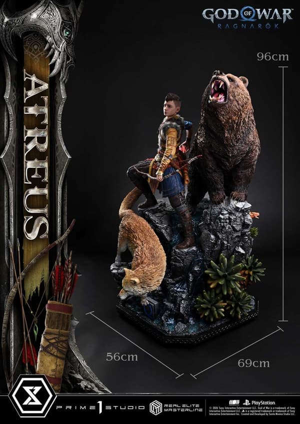 Atreus statue detail