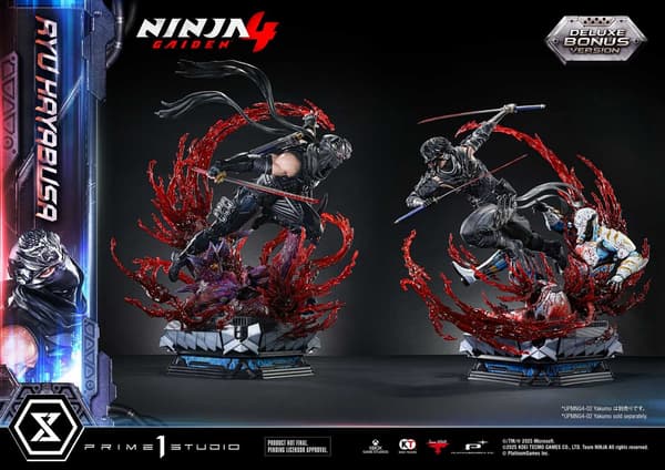 Cabeza adicional de la estatua de Ryu Hayabusa