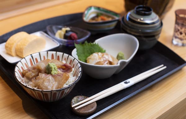Kurogi's Tai Chazuke, ¥2,500