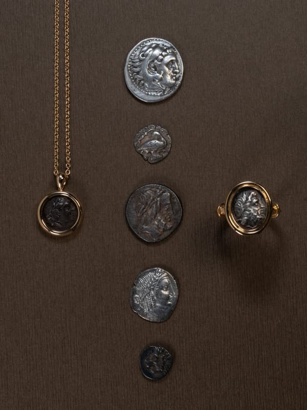 A closer look at Hephol's antique coins and jewelry