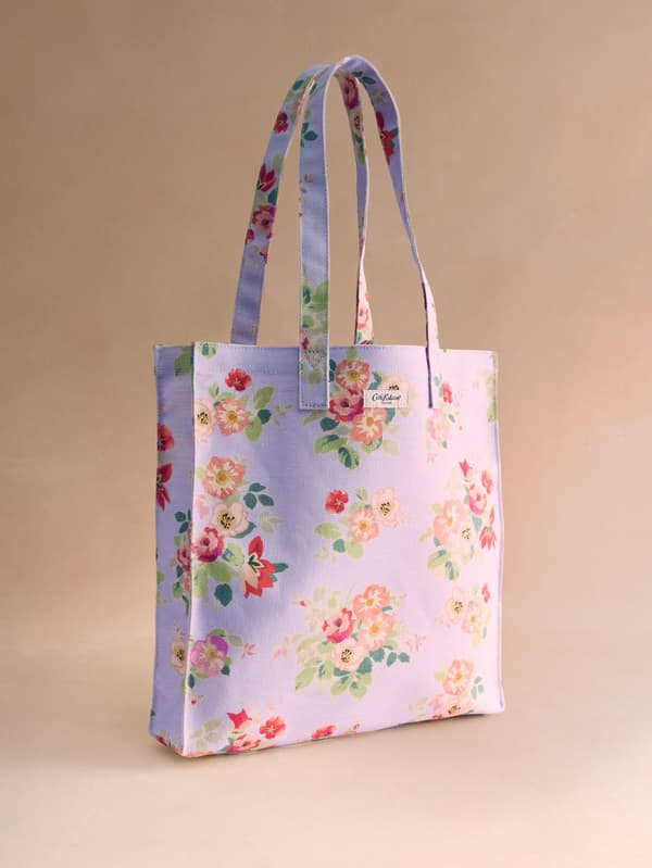 Archive Floral large Book Bag