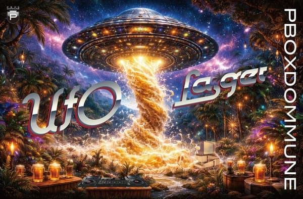 UFO LAGER original drink