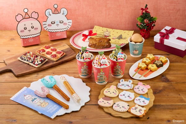 Postres en el Chiikawa Christmas Market