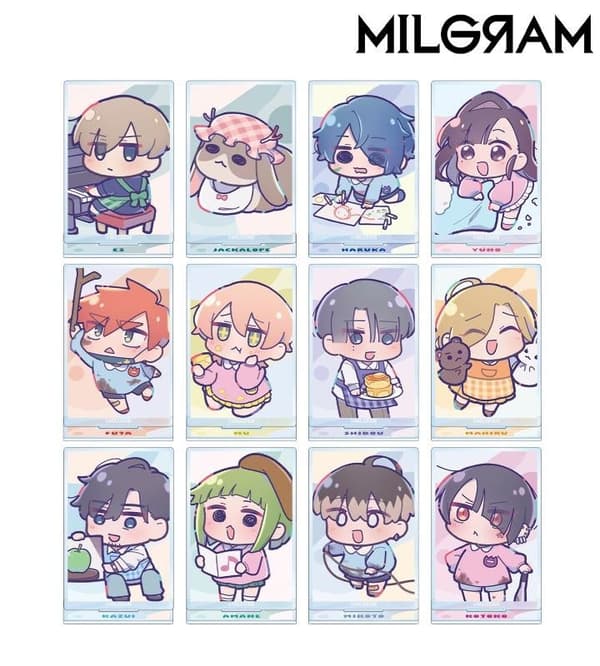 MILGRAM 迷你人偶幼儿园版 交易亚克力立牌