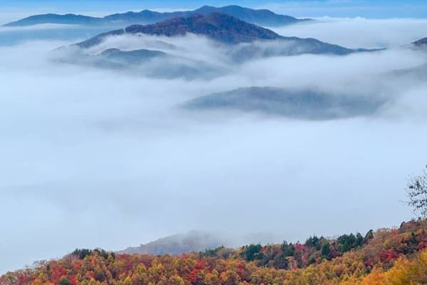 Autumn foliage photo trekking in Achi Village (image)