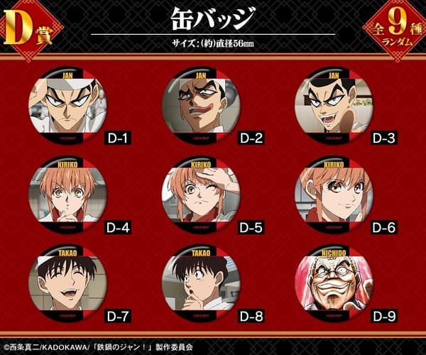 D Prize Can Badge