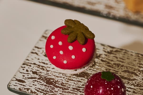 Strawberry Macaron