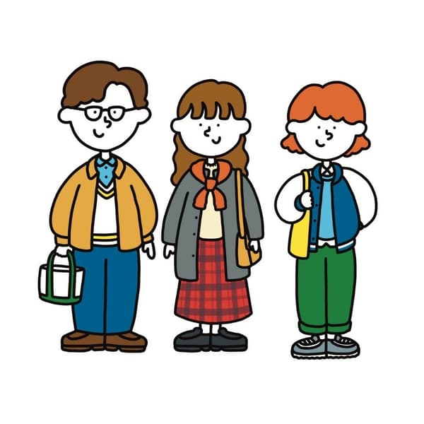 momo (@momo_fudge) 的插画，FUDGE FRIEND 官方女孩