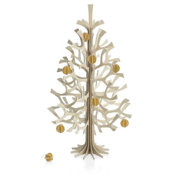 Árbol de Navidad Lovi y set de 8 mini bolas