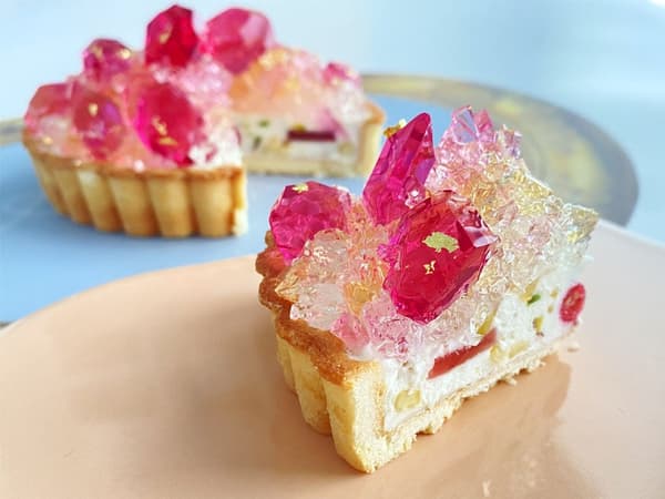 Ruby Birthstone Ice Tart close-up