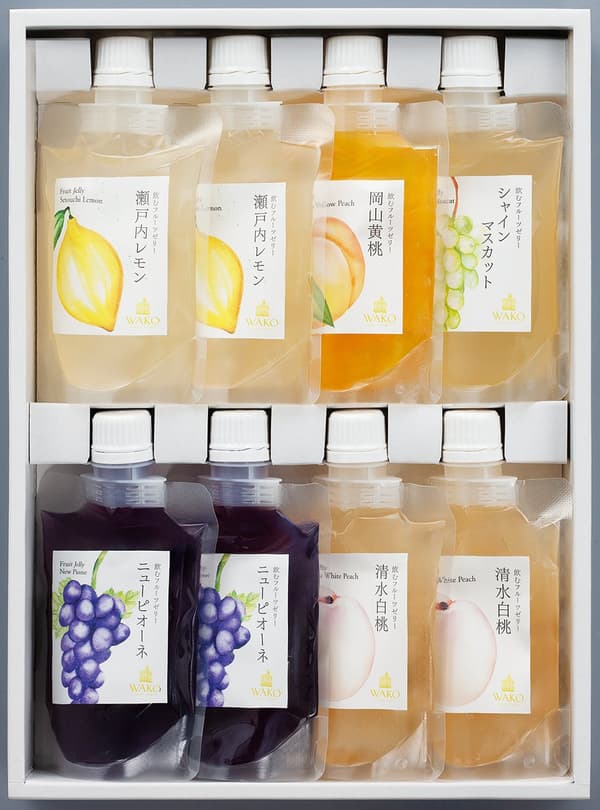 Drinking Fruit Jelly varieties