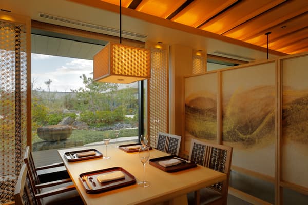 Table seating at Japanese Cuisine Jo