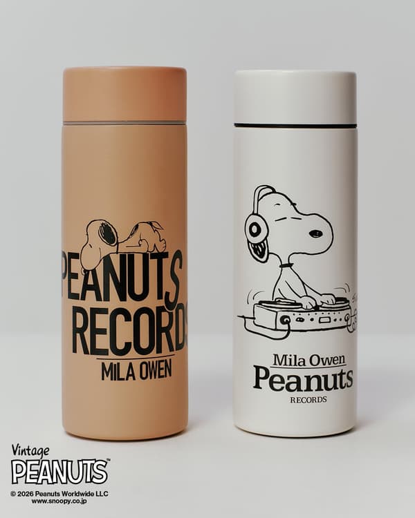 PEANUTS RECORDS人物脸型零钱包挂件与帆布托特包