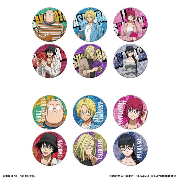 Trading Glitter Can Badge Glasses Style