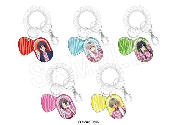 Trading locker key-style keychain, Rakuya ver.