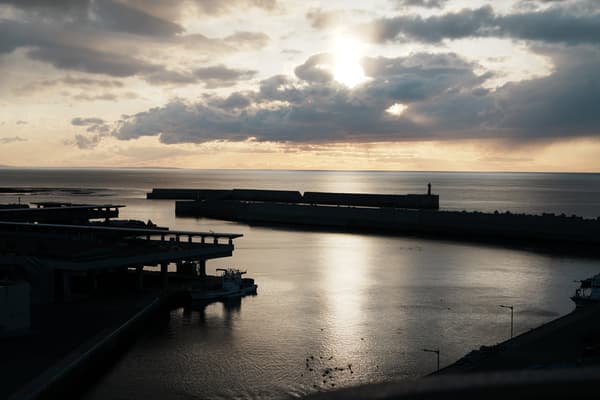 露天浴池视野