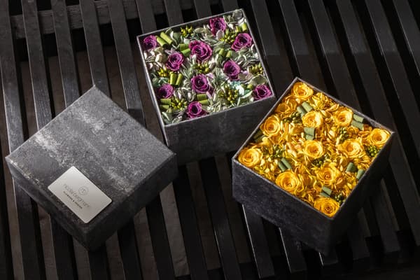 Caja de flores exclusiva de la tienda de Osaka