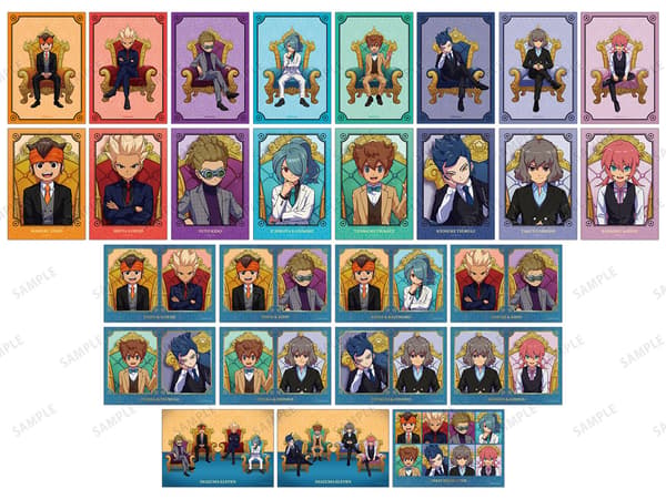 Inazuma Eleven: Victory Road Throne ver. trading bromides