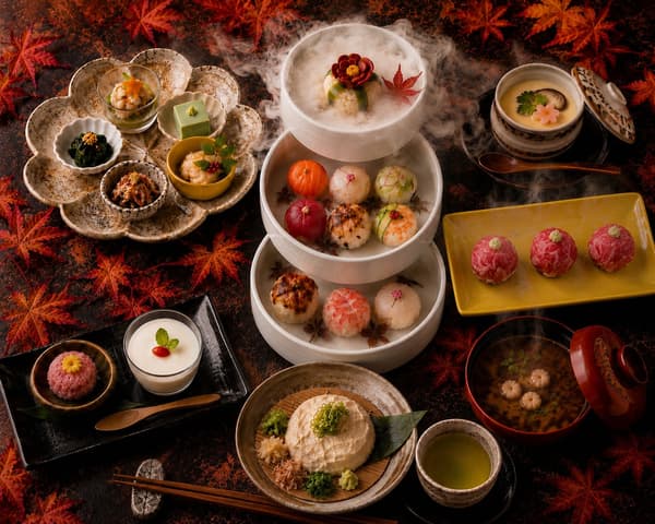 Dinner Momiji Course