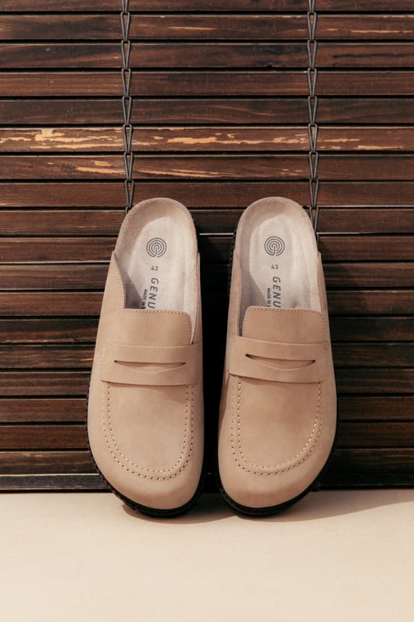 LOIS NUBUCK in TAUPE