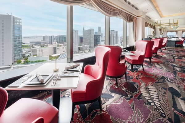 28樓法式料理餐廳「Bay View」