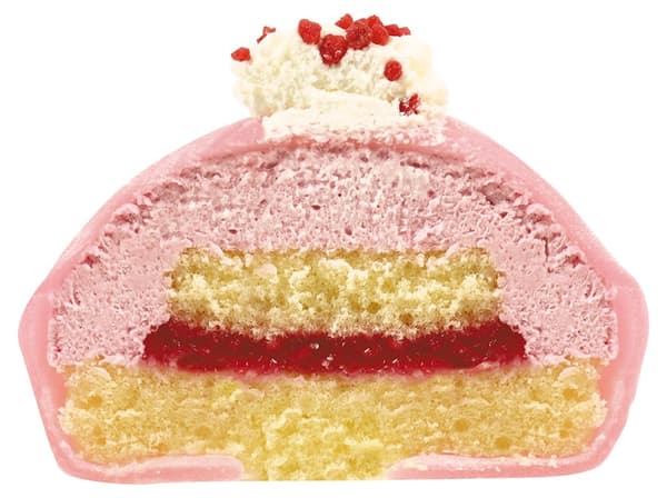 每月季节梦幻故事：樱花草莓圆顶蛋糕