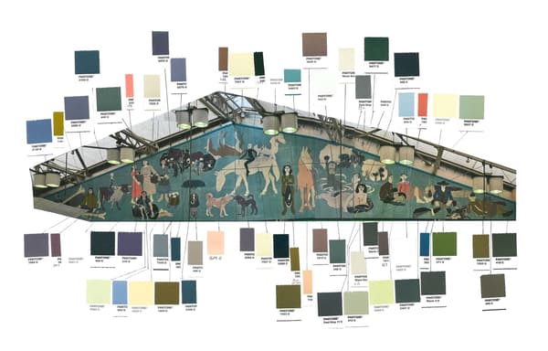 SPREAD從《自由》中採樣顏色（第一輪）