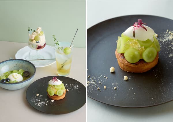 Menu GARDEN HOUSE KAMAKURA SHINE MUSCAT SELECTION